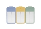 38ml Yellow Transparent Plastic Perfume Atomizer Bottle Credit Card Shape
