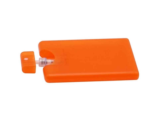 Perfume Atomizer 20ml Plastic Fine Mist Spray Bottle Orange Clear Color