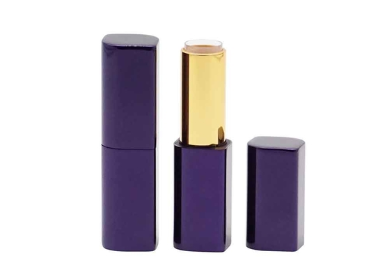 Rhombus Dark Blue Lipstick Tube Lipstick Tube Design Lipstick Tube Packaging