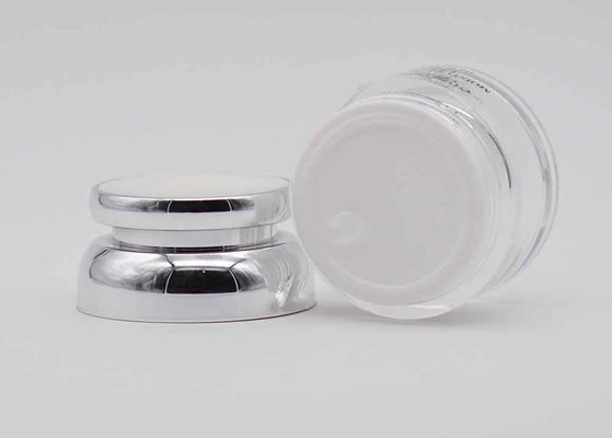 Luxury Acrylic 50g Cosmetic Cream Jar Containers Customizable 30g