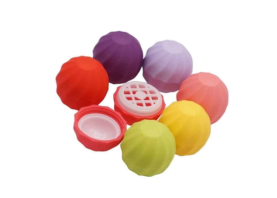 Colorful Lip Balm Tube Ball Shape Stock Egg Shape Cute 7g Lip Balm Tube