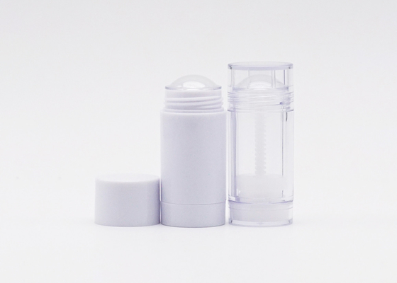 30g 50g 70g Round Deodorant Stick Container Plastic Empty Lip Balm Container Packaging