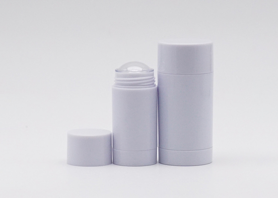 30g 50g 70g Round Deodorant Stick Container Plastic Empty Lip Balm Container Packaging