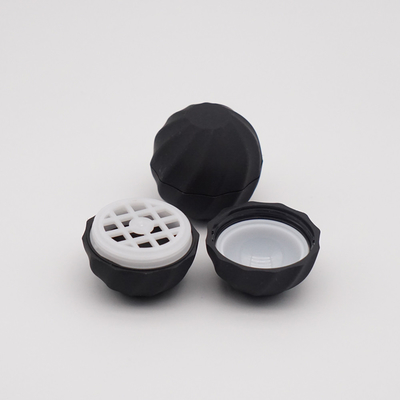 Black Color 7g Lip Balm Tube Plastic Lip Balm Container Package