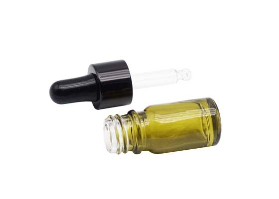 10ml 30ml 50ml Clear Light Green Glass Dropper Bottle Cosmetic Essential Oil Bottle Package