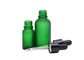 Frosted Green Essential Oil Bottle 30ml 50ml Glass Dropper Bottle Package