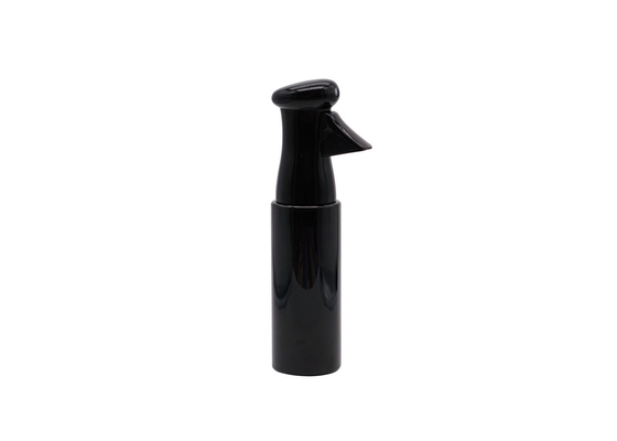 250ml Black Fine Mist Trigger Spray Bottle Plastic Alcohol Hair Continuous Bottle