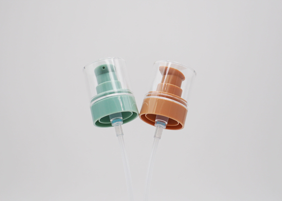 28mm Treatment Lotion Pump Dispenser Plastic With Various Colors For Bottles