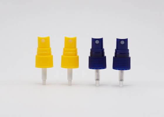 High Sealed Fine Mist Sprayer Pump Ribbed Closure With Cap Screw For Bottles