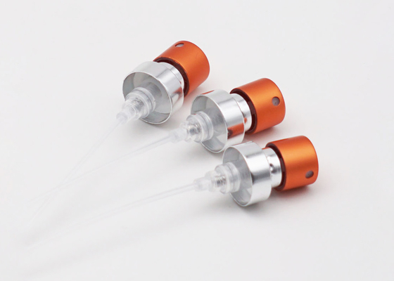 Orange Actuator Crimp Spray Pump Fea15 Pump For Bottles