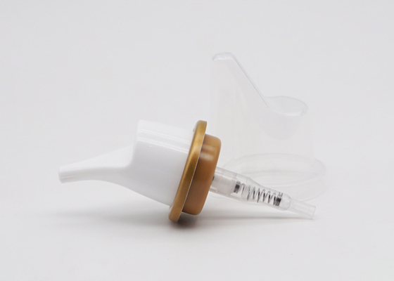 Long Nasal Mist Sprayer Pump Half Cap For Plastic Bottles