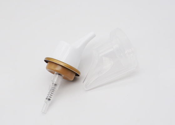 Long Nasal Mist Sprayer Pump Half Cap For Plastic Bottles