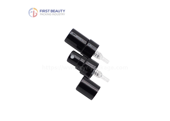 18mm Aluminum Perfume Mist Sprayer Pump Screw For Bottles Black