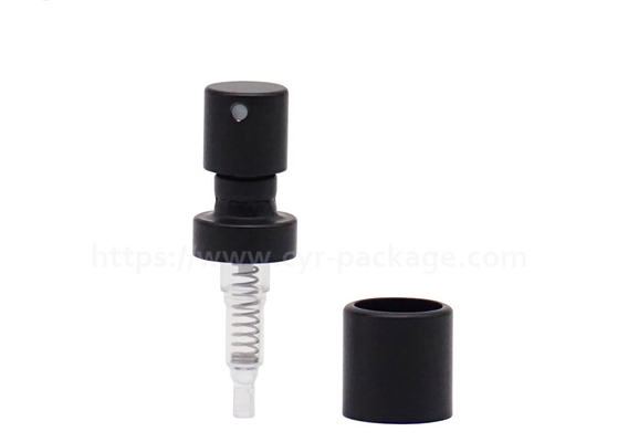 Aluminum Perfume Spray Pump Crimp With Collar Fea15 Mist Sprayer Black