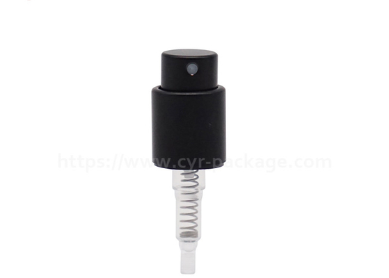 Aluminum Perfume Spray Pump Crimp With Collar Fea15 Mist Sprayer Black