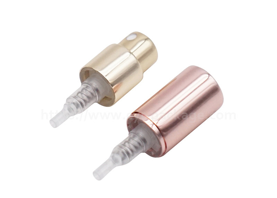 Fea15mm Cosmetic Perfume Spray Pump Aluminum Crimpless Mist For Glass Bottles