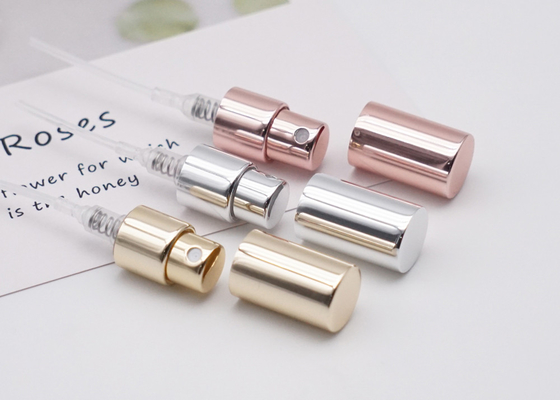 Fea15mm Cosmetic Perfume Spray Pump Aluminum Crimpless Mist For Glass Bottles