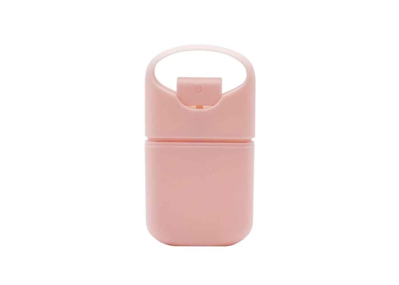 Pink Color Perfume Tester Bottle 30ml Pocket Size Mist Pump Sprayer Silk Printing