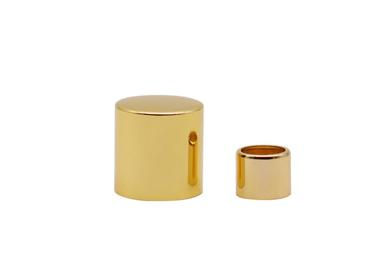 Fea15 Perfume Sprayer Cap Cosmetic Aluminum Gold Lids High Sealed