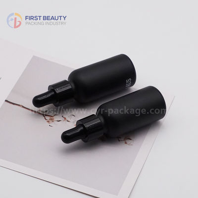 Smooth Essential Oil Glass Bottle Plastic For Aromatherapy 100ml