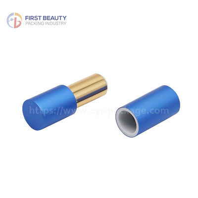 Glamorous 3.8g Magnetic Lipstick Tube with Vibrant Spray Painted Surface
