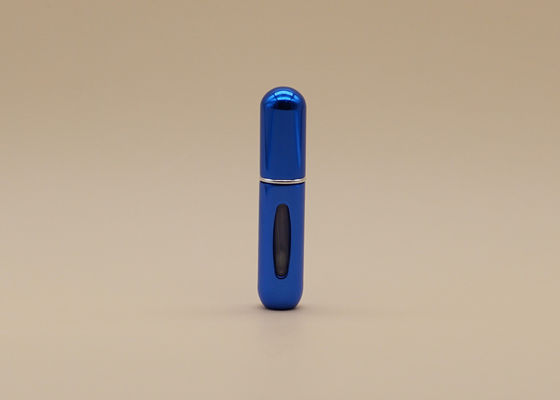 Royal Blue Refillable Plastic Spray Bottles 5ml For Liquid Cosmetic Packing