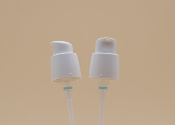 PP Plastic Cosmetic Bottle Pump Screw Type 20mm 0.25ml Discharge Rate