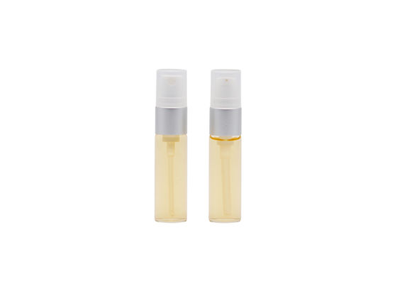 8ml Clear Perfume Sample Spray Bottles Cylinder Shaped