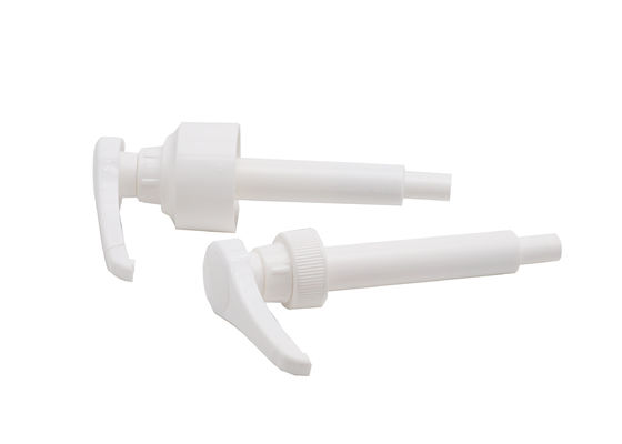 10cc White PP Plastic Coffee Syrup Pump Dispenser Non Toxic Material