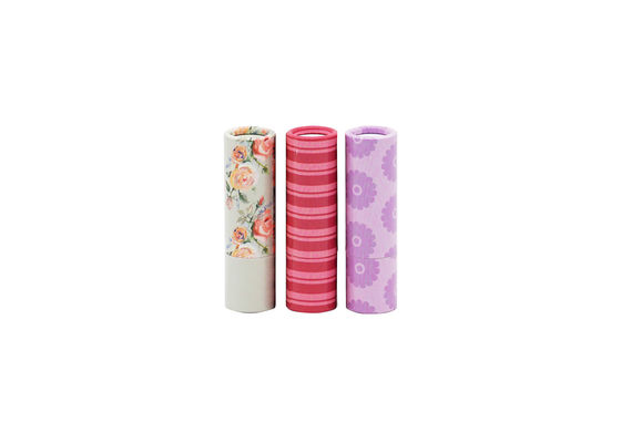 3.5g Paper Refillable  Lip Balm Tube Private Label Empty Lipstick Tube