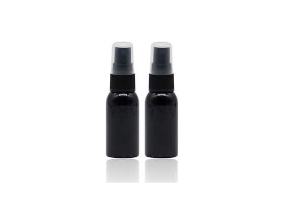 Recyclable Plastic Bottles Black 60ml Makeup Cosmetic Spray Bottle