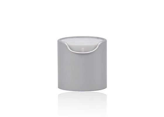 UV Coating Aluminum 24/420 Disc Top Closures With Embossed Logo
