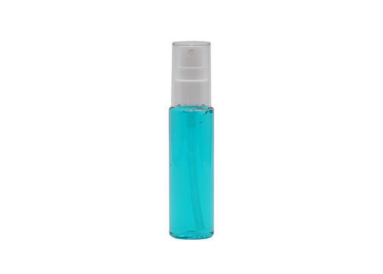 Flat Shoulder Spray Plastic Bottle 50ml 60ml White And Transparent